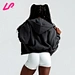 short sleeve zip up hoodie
